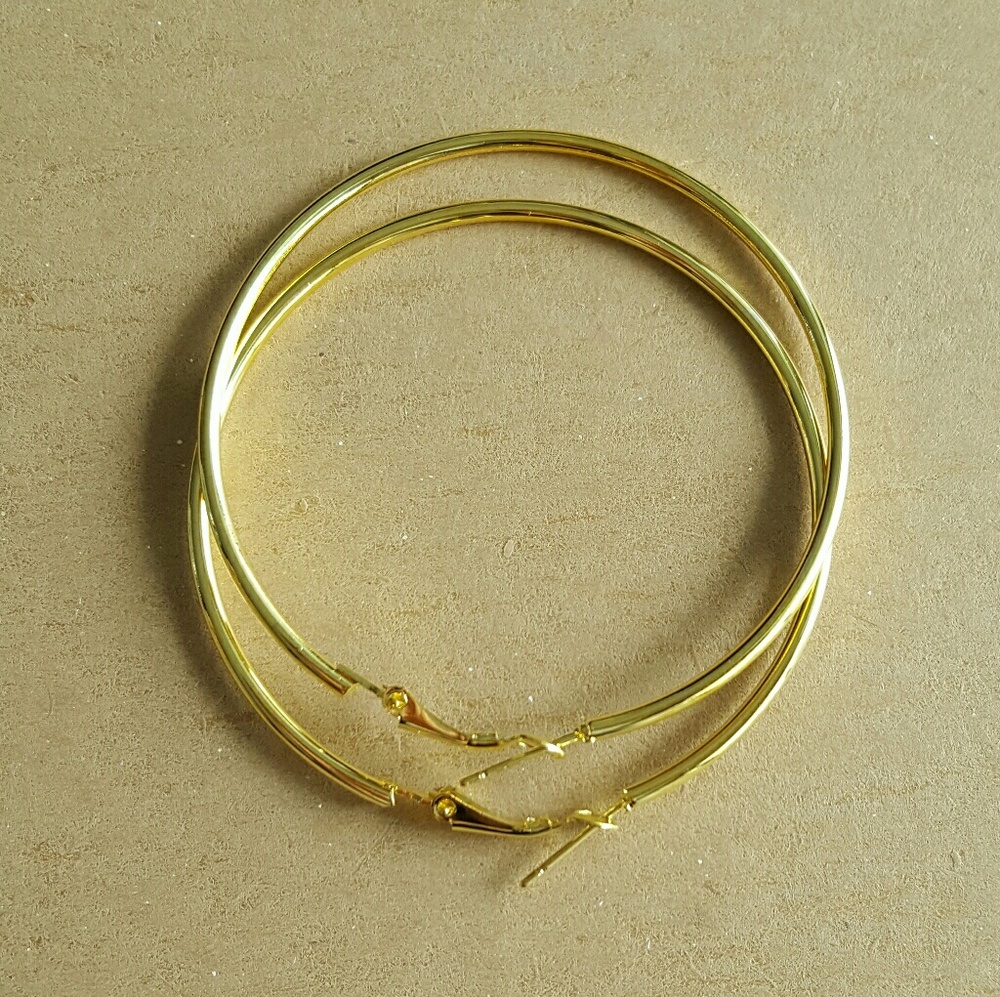 Medium Size Hoop Earrings